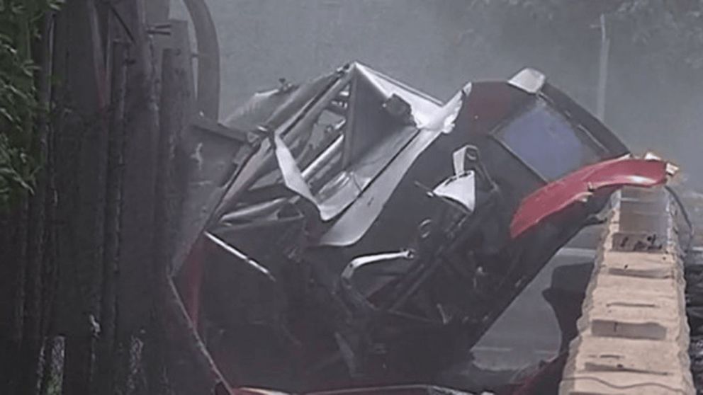 Video: el tremendo accidente de un auto de Top Race en el Autódromo Oscar y Juan Gálvez