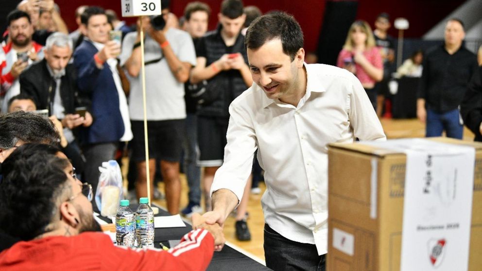 Stefano Di Carlo ganó las elecciones y es el nuevo presidente de River