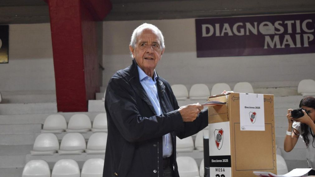 El fuerte apoyo de Rodolfo DOnofrio a Stefano Di Carlo en las Elecciones 2025 en River