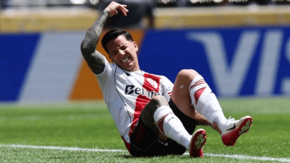 River hoy: Sebastián Driussi y una lesión que lo puede hacer perderse el Superclásico con Boca