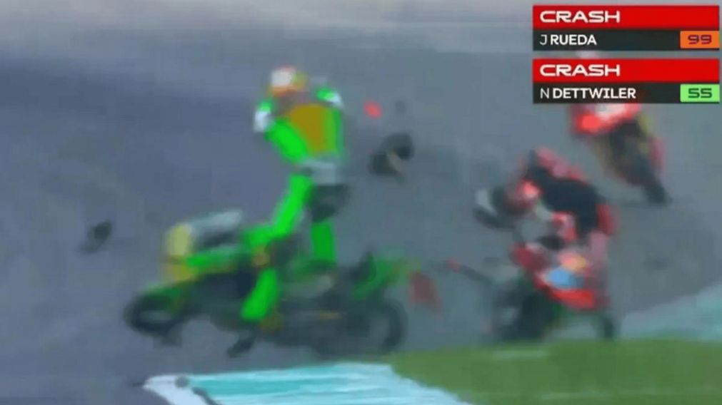 El escalofriante accidente entre dos pilotos del GP de Malasia de Moto3 que se hizo viral