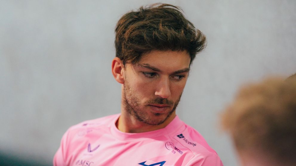 Pierre Gasly, preocupado al quedar detr�s de Franco Colapinto en el GP de M�xico de F�rmula 1: "No puedo..."