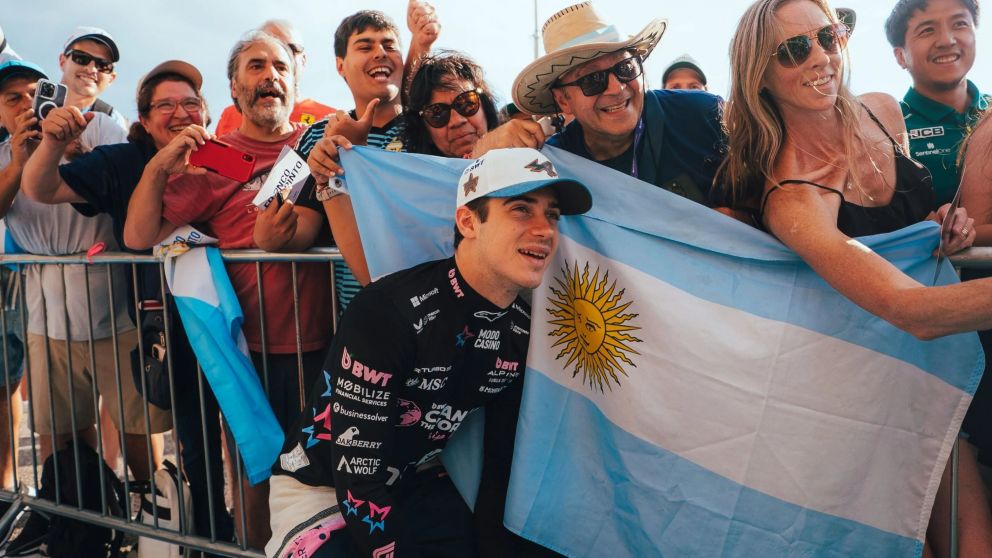 Franco Colapinto arranca hoy con su actividad en el Gran Premio de Estados Unidos de F�rmula 1: cronograma, horarios y TV en vivo