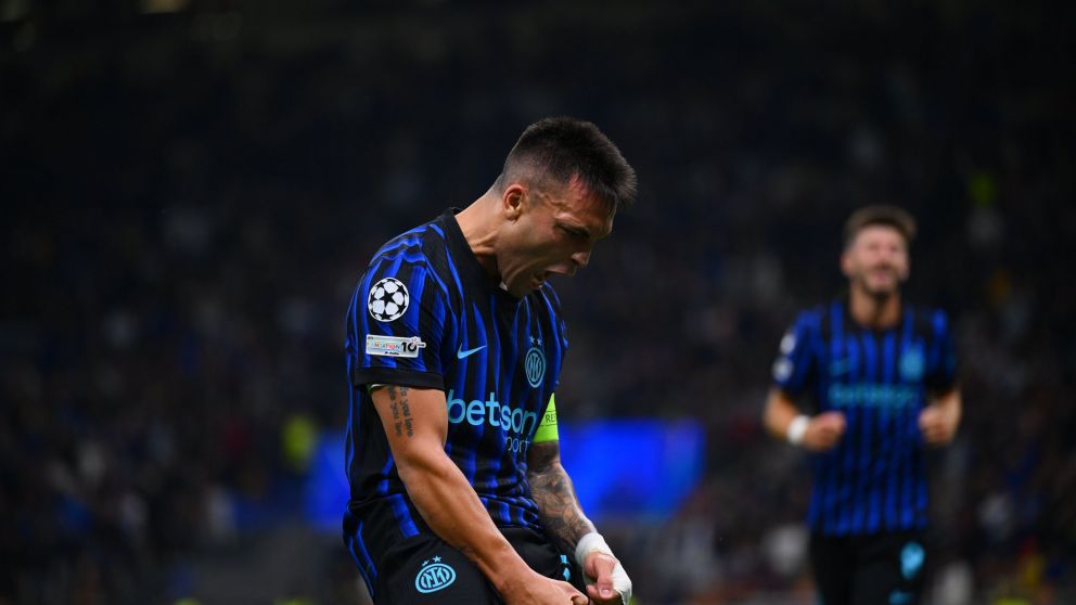 Video: doblete de Lautaro Martínez para la victoria del Inter ante el Slavia Praga