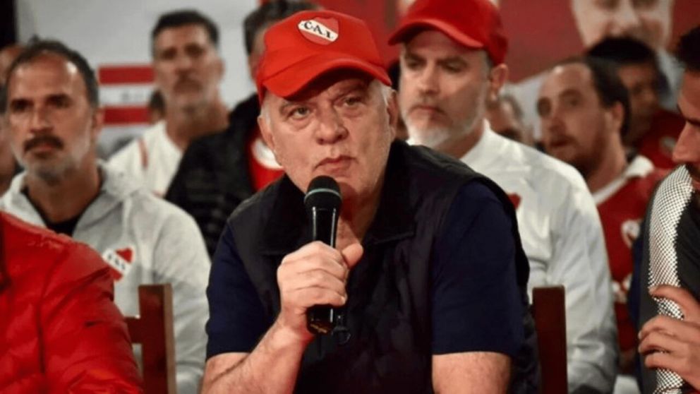 Independiente hoy: el motivo por el cual el presidente Néstor Grindetti no estuvo en el clásico con Racing