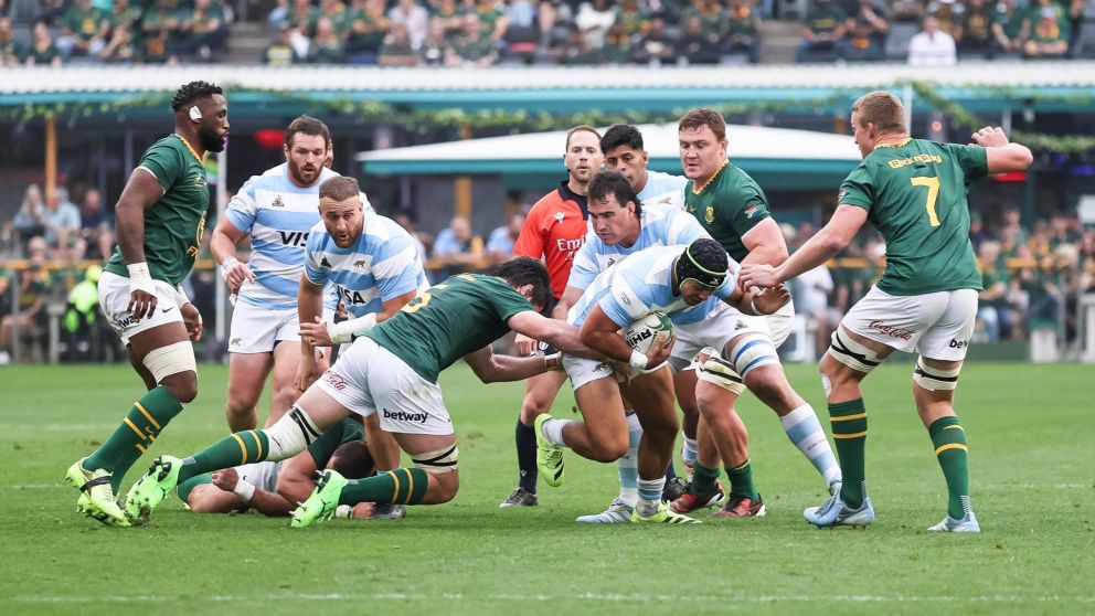 Los Pumas sufrieron una aplastante derrota ante los Springboks y se quedaron sin chances en el Rugby Championship