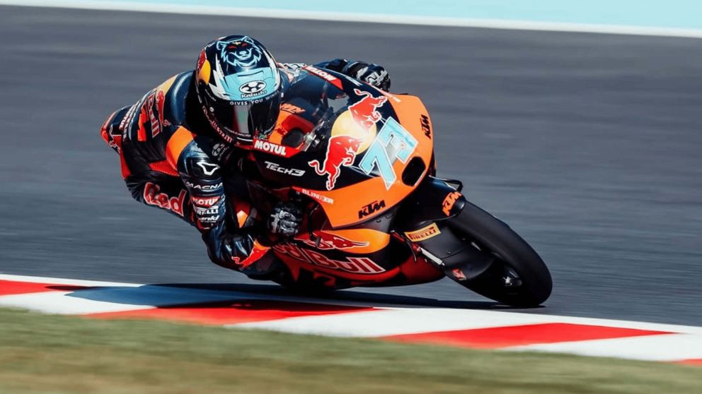 Valentín Perrone consiguió el segundo puesto en la clasificación para el GP de Japón de Moto3