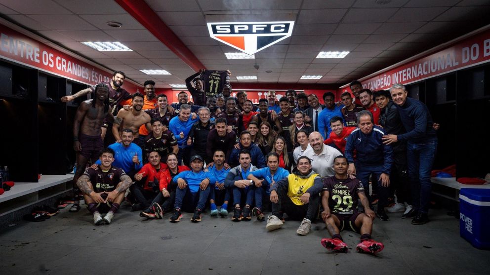 Liga de Quito quiso cargar a Sao Paulo con un lamentable posteo que generó revuelo