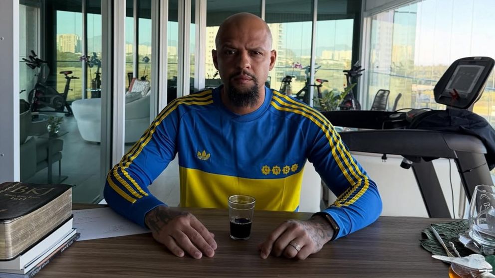 Felipe Melo elogió a Riquelme y confesó el sueño que tiene relacionado con Boca: "Quisiera..."