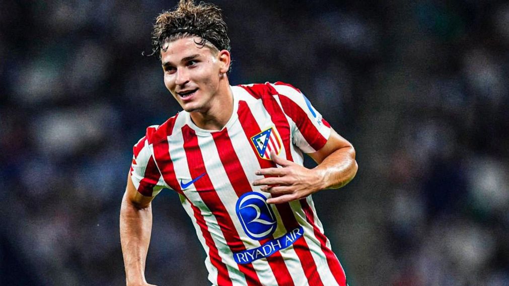 Video: hat trick de Juli�n �lvarez en la victoria del Atl�tico de Madrid ante el Rayo Vallecano