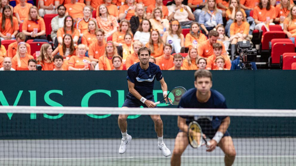 Copa Davis: Horacio Zeballos y Andrés Molteni ganaron en dobles y Argentina sacó pasaje para el Final 8 en Bolonia