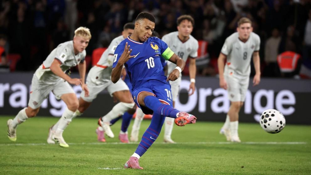 Kylian Mbappé llegó a una tremenda marca en la sufrida victoria de Francia ante Islandia por las Eliminatorias Europeas