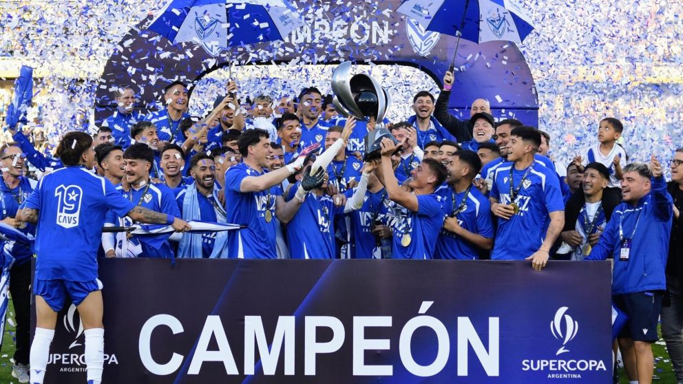 Vélez ganó la Supercopa Argentina: así quedó la lista de campeones