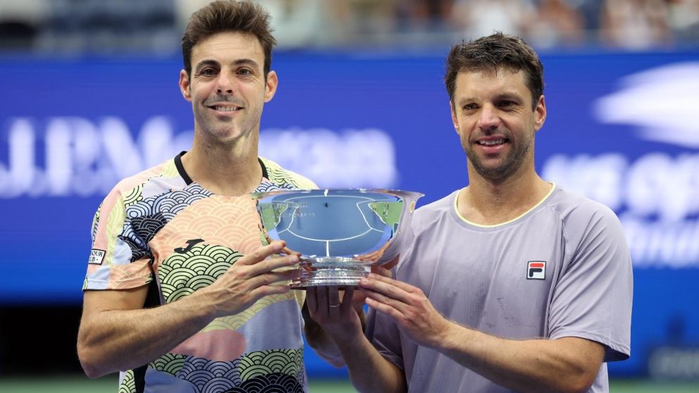 Horacio Zeballos y Marcel Grabollers levantaron tres match points y ganaron la final de dobles del US Open