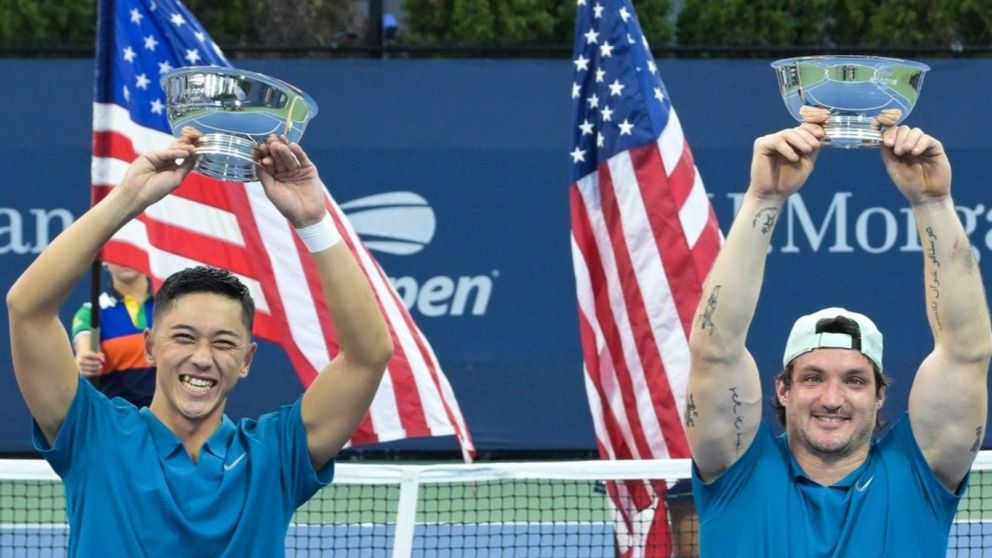 Gustavo Fernández se consagró campeón de dobles en el US Open y, además, jugará la final de singles