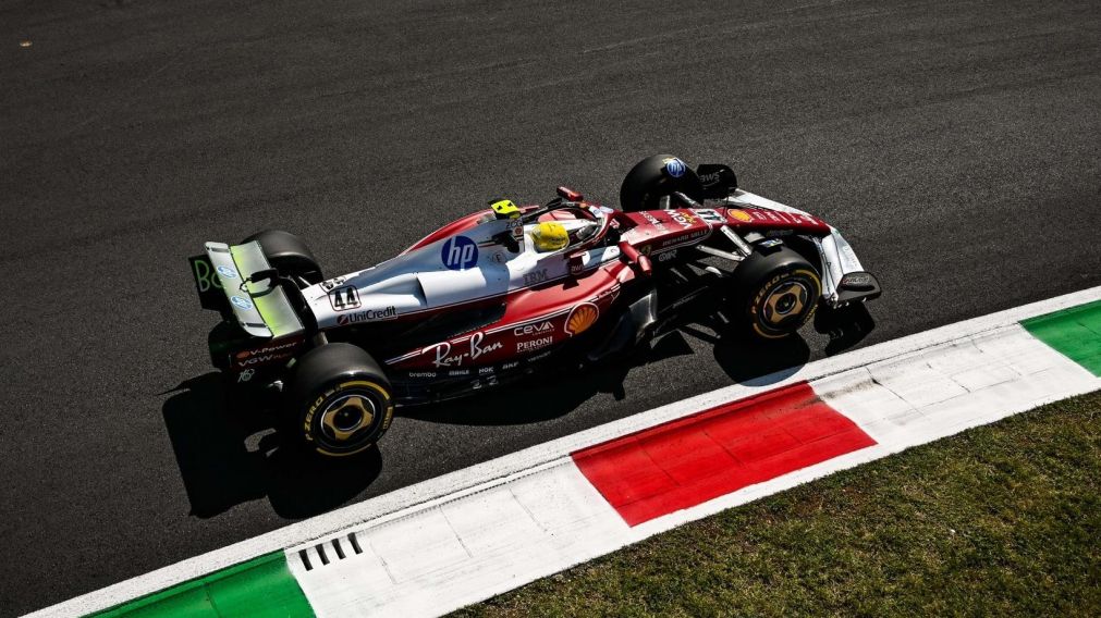 El reemplazante de Colapinto, Paul Aron, fue último en la práctica libre 1 del GP de Italia de F1, que dominó Hamilton con Ferrari