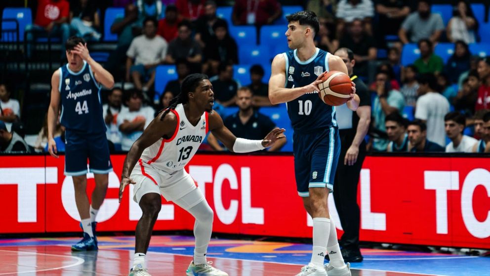Argentina le ganó bien a Canadá y jugará el superclásico con Brasil en la final de la AmeriCup