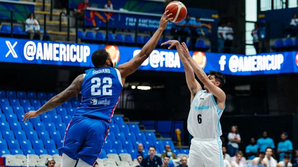 Polémica en el básquet: Argentina perdió con República Dominicana y se agarraron a piñas en el final