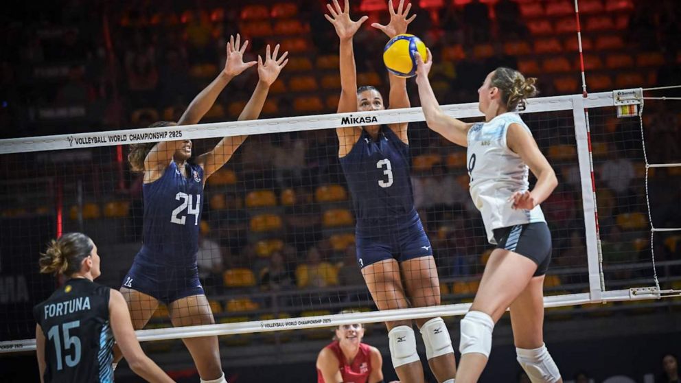 Las Panteras no pudieron ante Estados Unidos en el Mundial de Tailandia