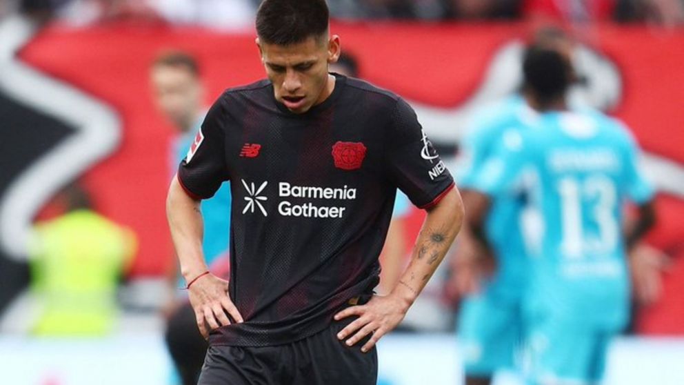 Debut con derrota para el Diablito Echeverri en el Bayer Leverkusen