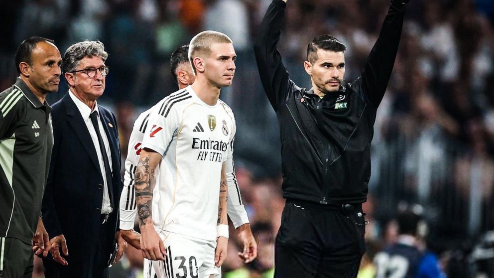 Video: Franco Mastantuono hizo su debut en el triunfo de Real Madrid ante Osasuna