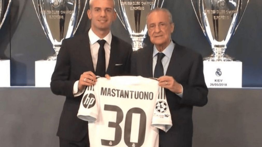 El máximo dirigente de LaLiga de España en pie de guerra con el Real Madrid por la inscripción de Franco Mastantuono