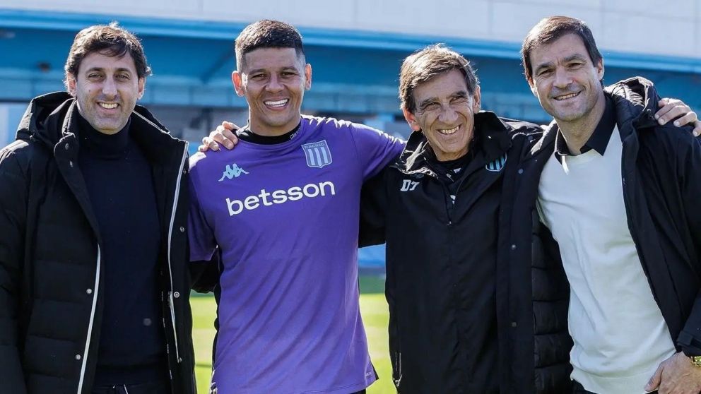 Diego Milito habló por primera vez sobre la situación de Marcos Rojo en Racing: "Lo sabíamos perfectamente..."