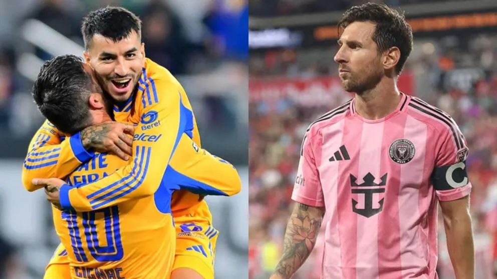 Choque argentino en la Leagues Cup: el Inter Miami de Messi y De Paul enfrenta al Tigres de Ángel Correa