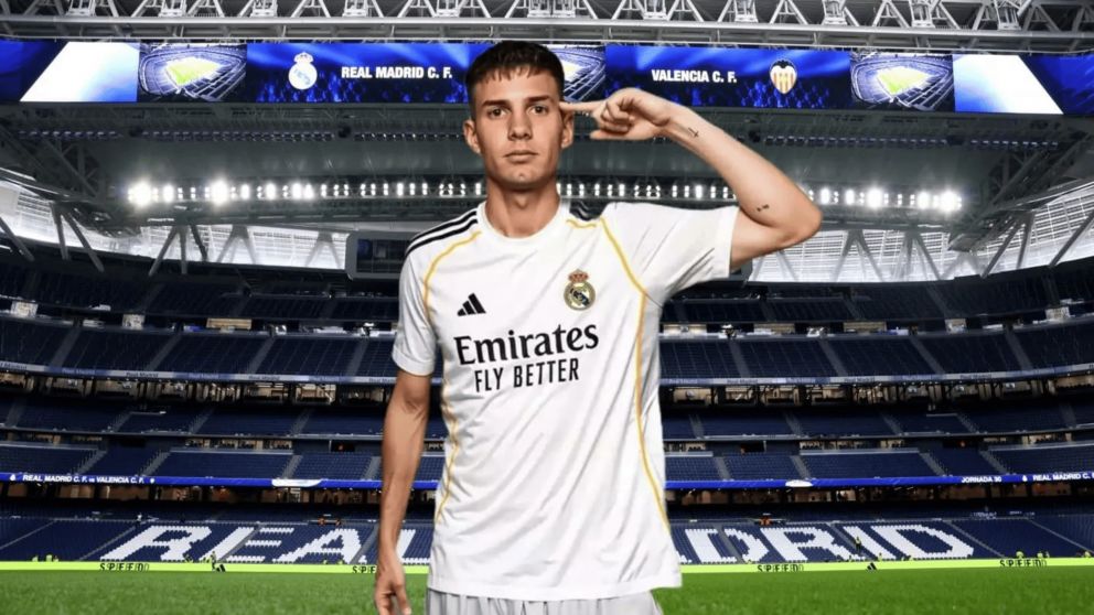Franco Mastantuono usará un número en su camiseta que portaron varias estrellas del Real Madrid: cuál es