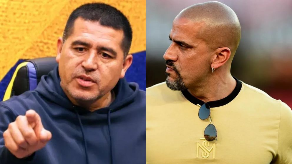 Riquelme se quiere sacar de encima a Marcos Rojo y propuso un trueque entre Boca y Estudiantes de La Plata que Verón despreció