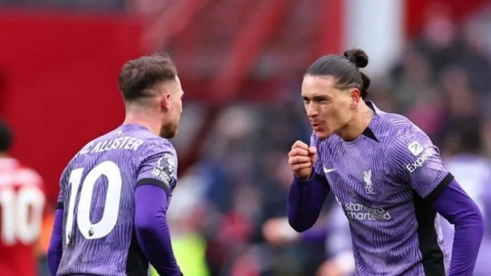 Darwin Núñez dejará de ser compañero de Alexis Mac Allister en Liverpool para irse a Arabia Saudita