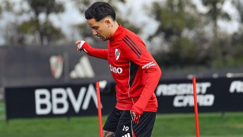 Alarmas en River: Driussi sigue sin recibir el alta médica y es duda para la Copa Libertadores