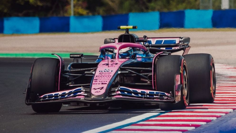 Franco Colapinto mostró su satisfacción por la buena qualy en el Gran Premio de Hungría de Fórmula 1