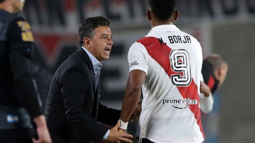 La sorprendente decisión de Gallardo con Miguel Borja tras la lesión de Maxi Salas en River