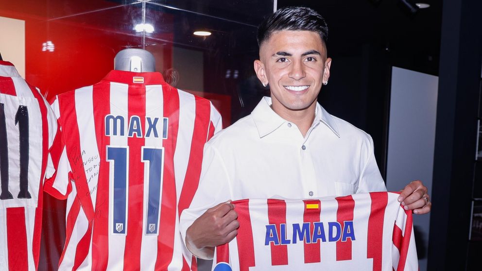 Así fue la presentación de Thiago Almada en el Atlético de Madrid