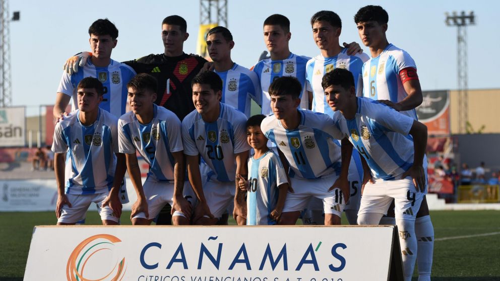 La Selección Argentina sub 17 goleó a Alboraya y es finalista del Torneo L'Alcudia