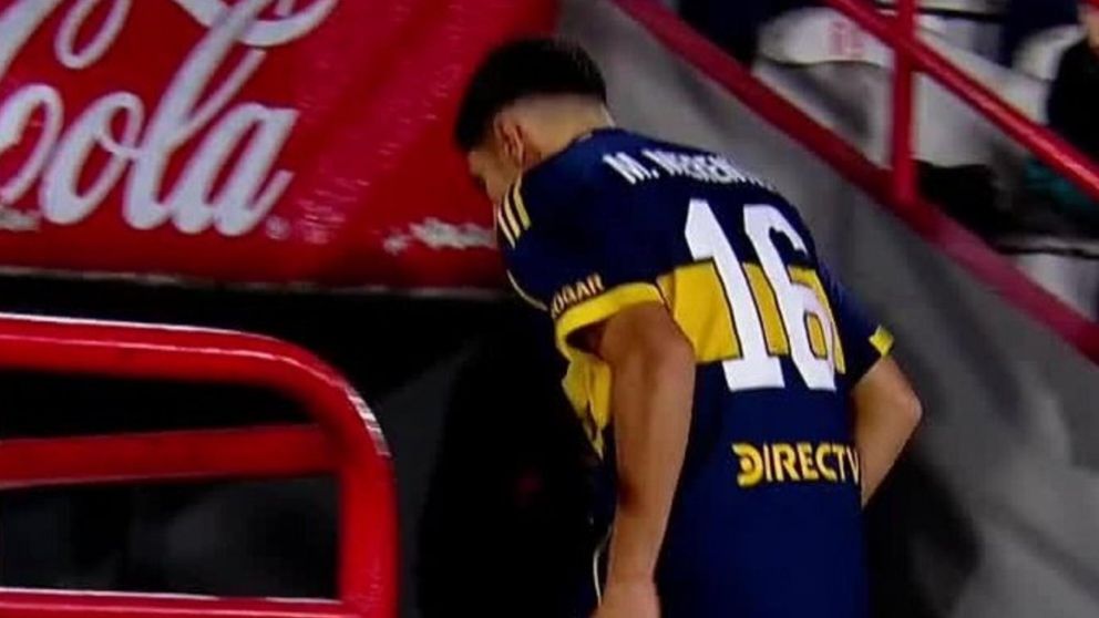 La perfecta decisión de Boca tras el escándalo con Merentiel que terminó con un vidrio roto en el vestuario de Huracán