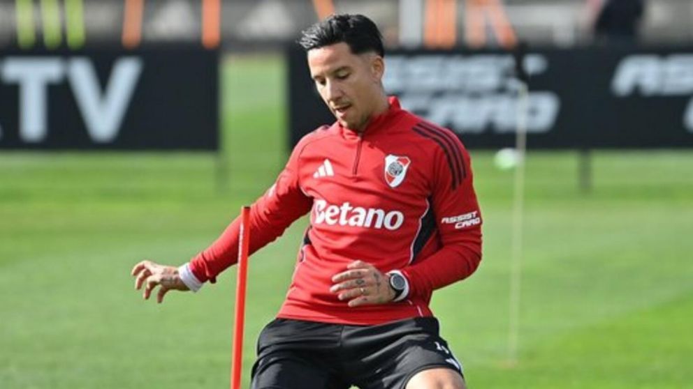 Atento River: cómo está Driussi de su lesión y cuándo estará a disposición de Gallardo