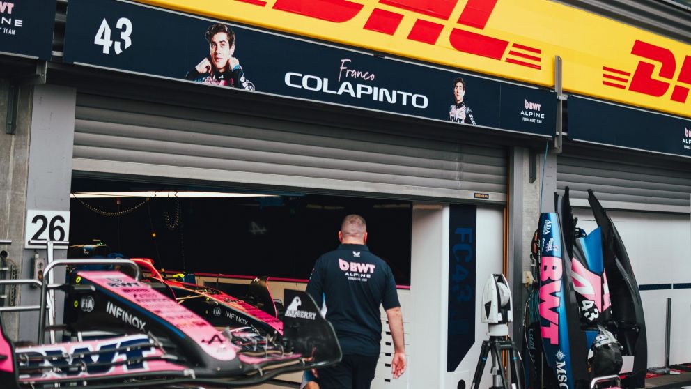 Franco Colapinto sale a pista con el Alpine en el Gran Premio de Bélgica de Fórmula 1: todos los horarios