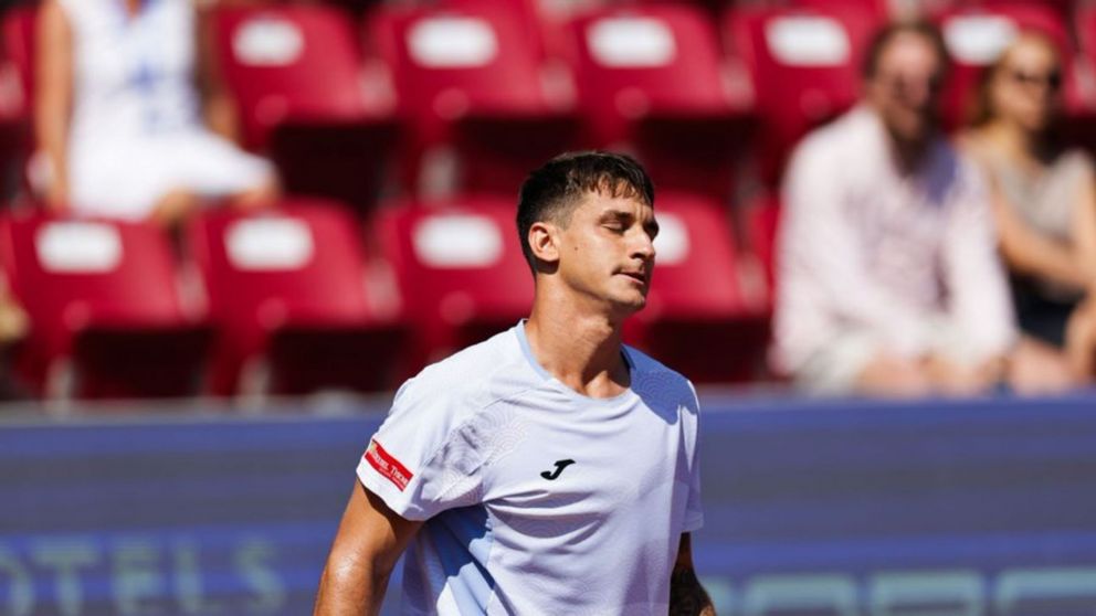 Camilo Ugo Carabelli no pudo ante Jesper De Jong y se quedó sin final en el ATP 250 de Bastad