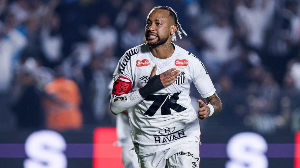 Neymar volvió al gol en Santos y avisó: "No estoy al cien, pero..."