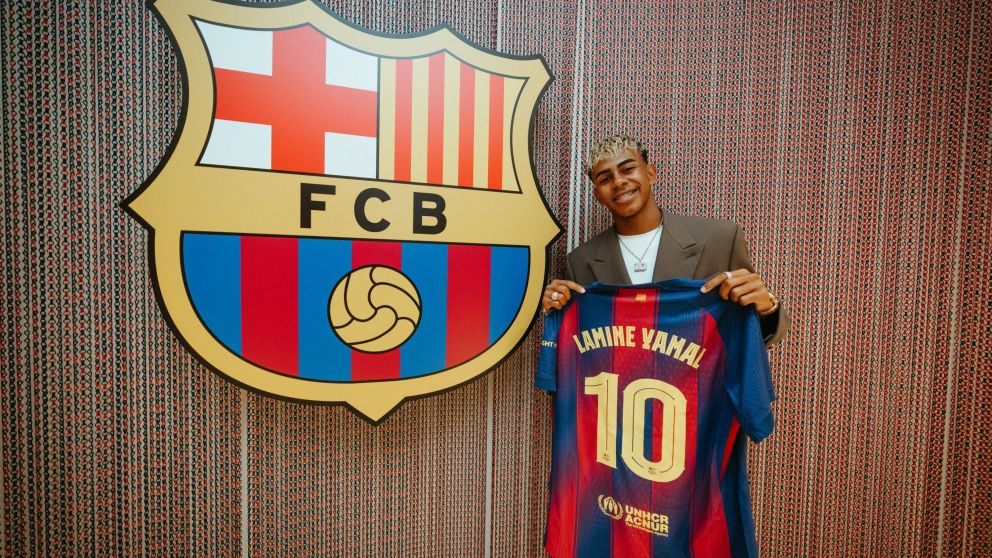Lamine Yamal jugará con la 10 de Lionel Messi en el Barcelona: "Intentaré seguir el legado"