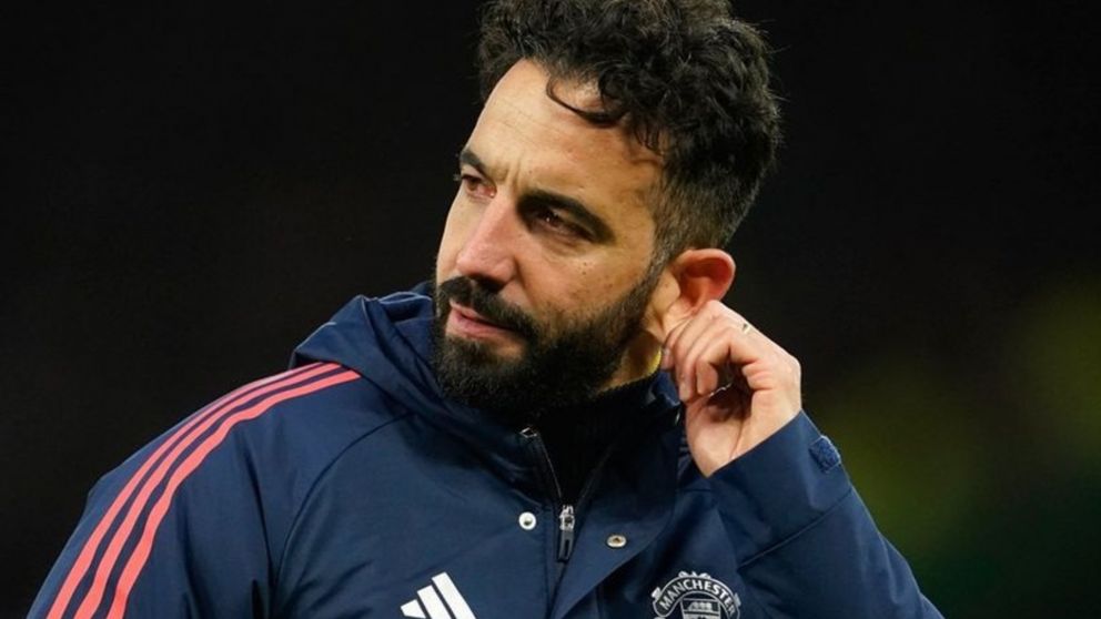 El drama de Ruben Amorim en el Manchester United que desató un escándalo interno