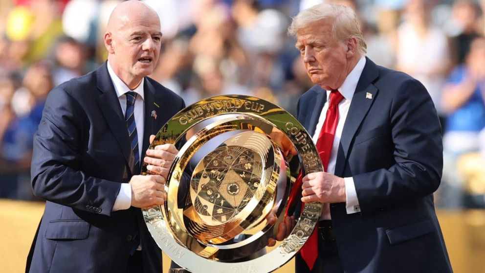 Donald Trump eligió al mejor futbolista de la historia y le bajó el precio a Maradona, Messi y Cristiano Ronaldo