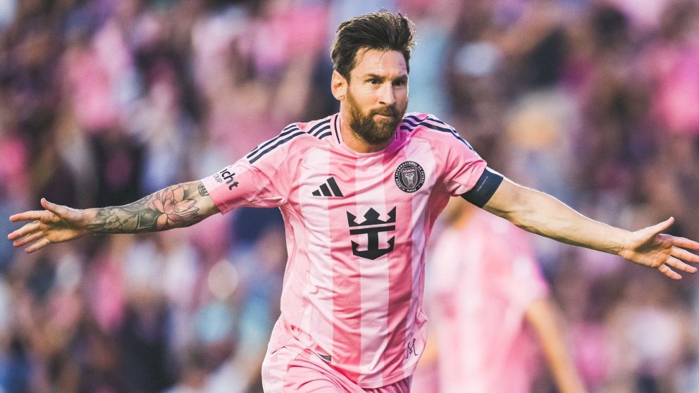 Siempre Messi: convirtió su quinto doblete al hilo en el triunfo de Inter Miami ante Nashville por la MLS