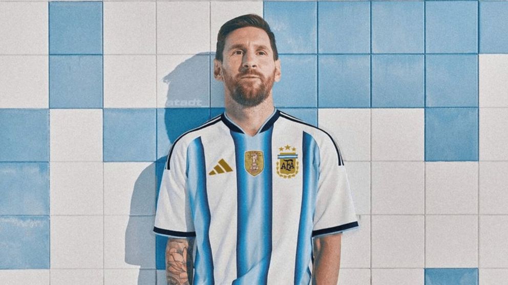 Se filtró como será la nueva camiseta de la Selección Argentina para defender el título en el Mundial 2026
