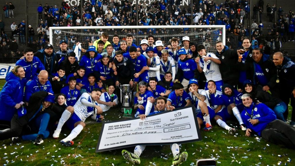 V�lez se lo dio vuelta a San Lorenzo y se consagr� campe�n del Torneo Proyecci�n de Reserva
