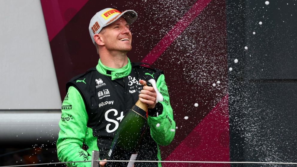 Nico Hülkenberg rompió su sequía y se subió al podio por primera vez en la historia en la Fórmula 1
