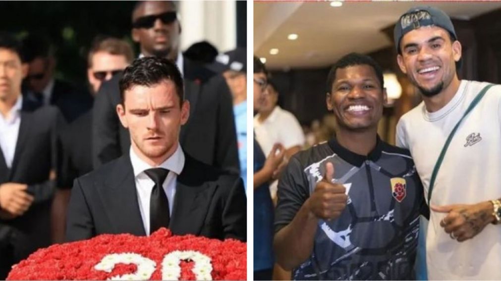 Luis Díaz no fue al funeral de Diogo Jota para acudir a un evento de un influencer y los hinchas del Liverpool lo destruyeron