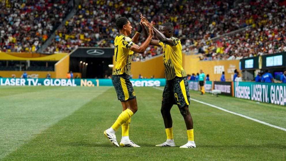 Borussia Dortmund le ganó un partidazo a Monterrey y sigue en el Mundial de Clubes